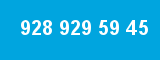 928 929 59 45 928 929 59 45